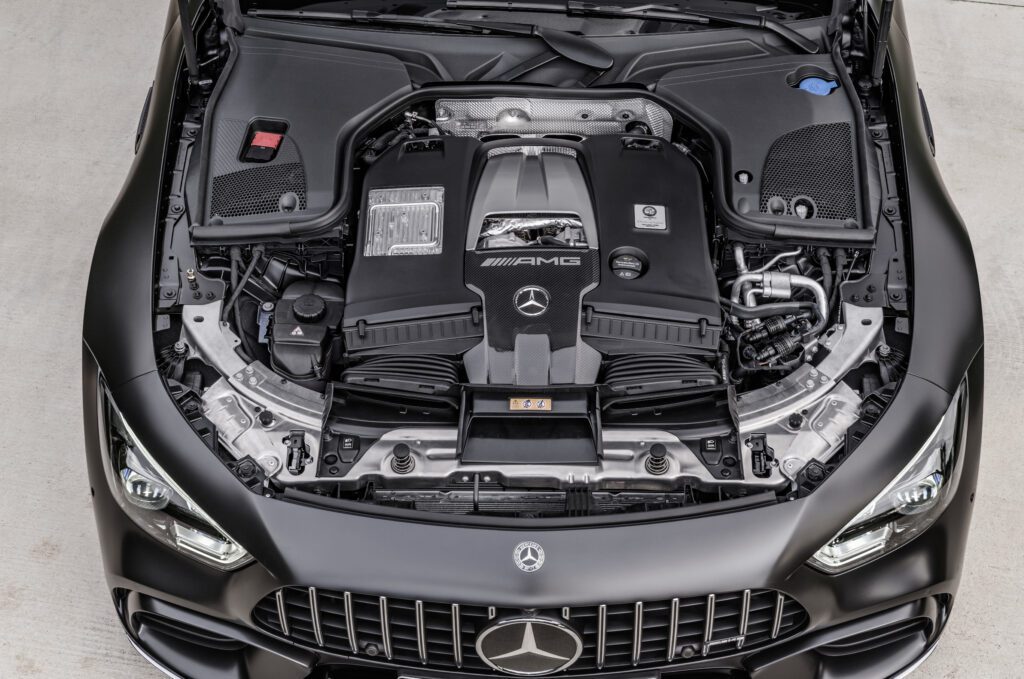 Mercedes AMG GT 63 s engine