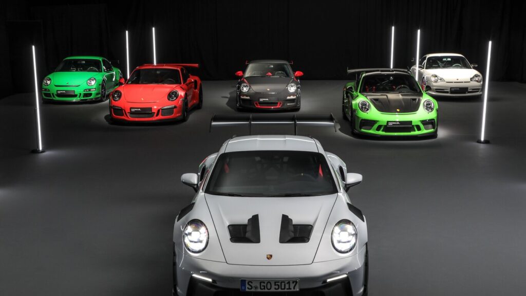 Porsche 911 GT3 RS generaties