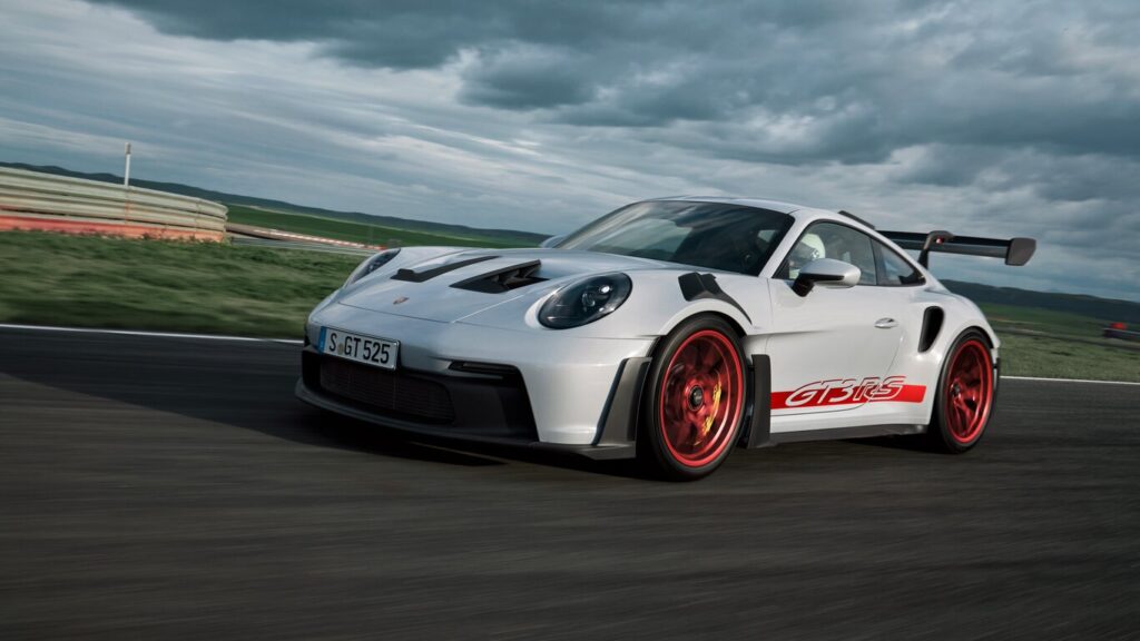 Porsche 911 GT3 RS handling