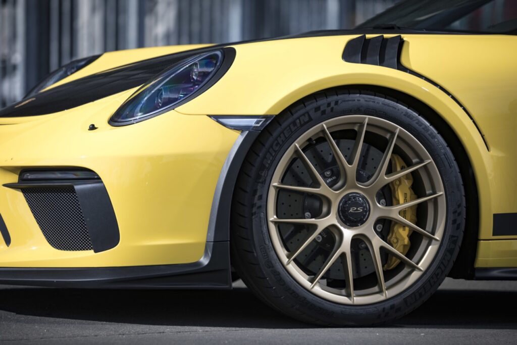 Porsche 911 GT3 RS weissach wielen