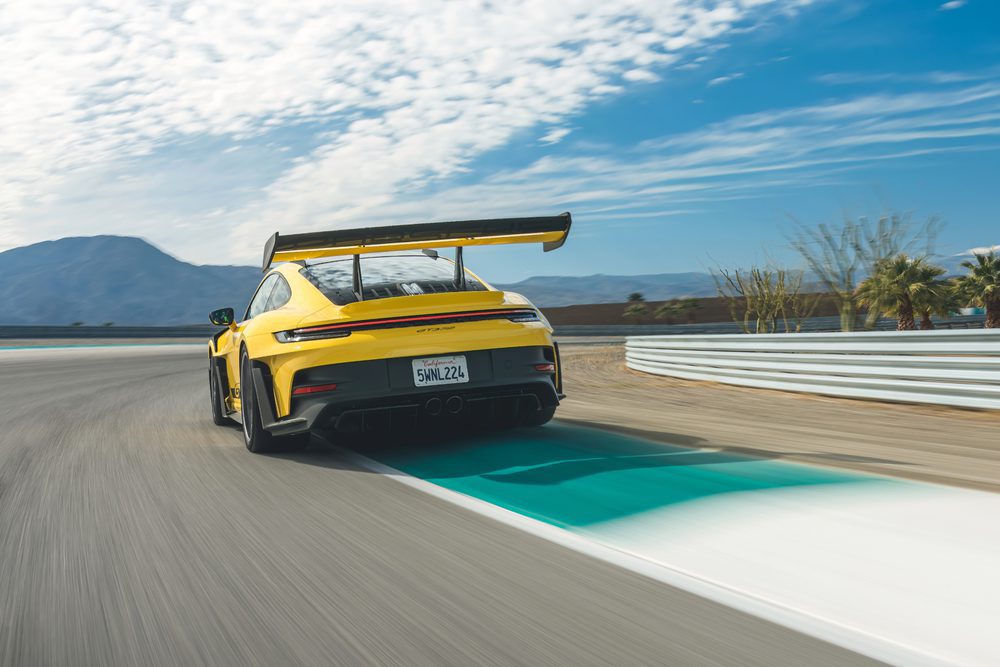 Porsche 911 GT3 RS afstelling