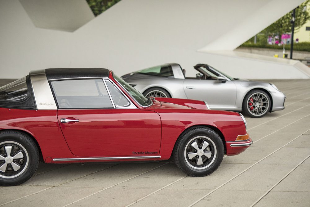 Porsche 911 Targa F series vintage