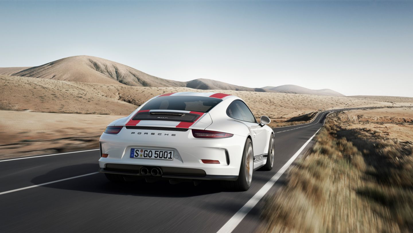 Porsche 911 R rijervaring