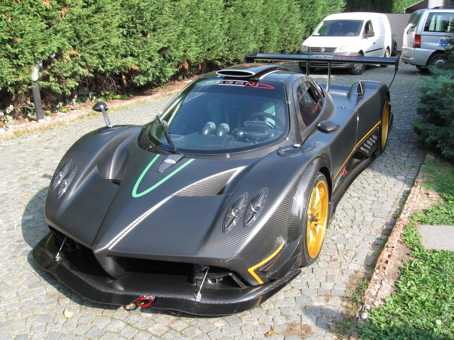 Pagani Zonda R zijkant