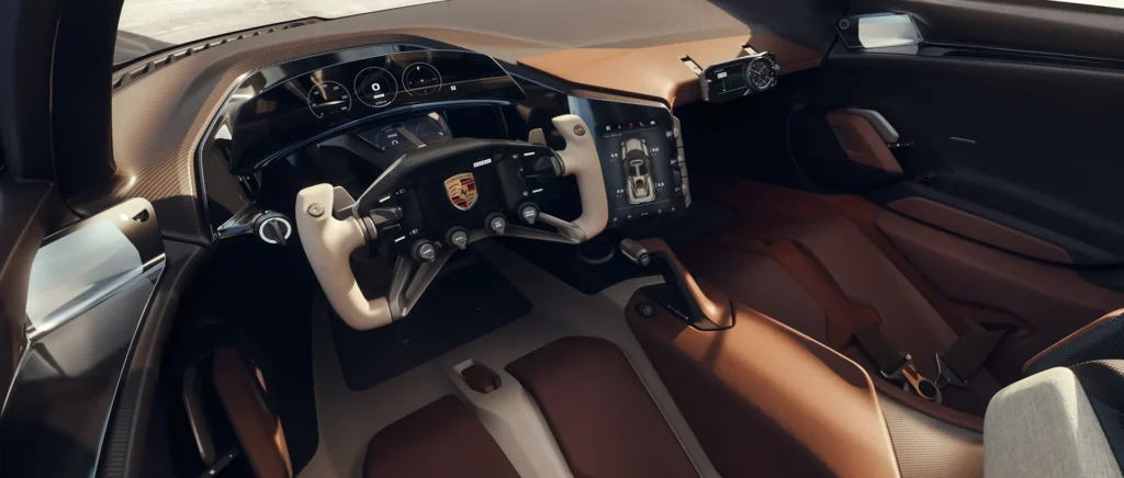 Porsche Mission X interieur