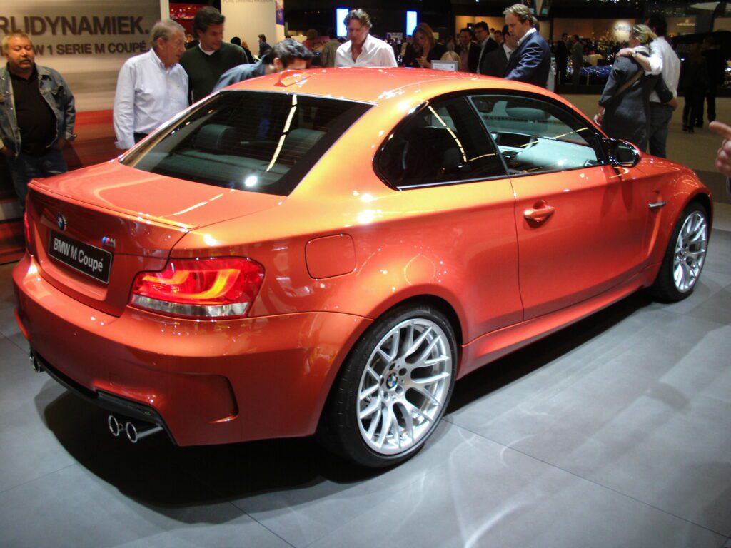 BMW 1M achterkant