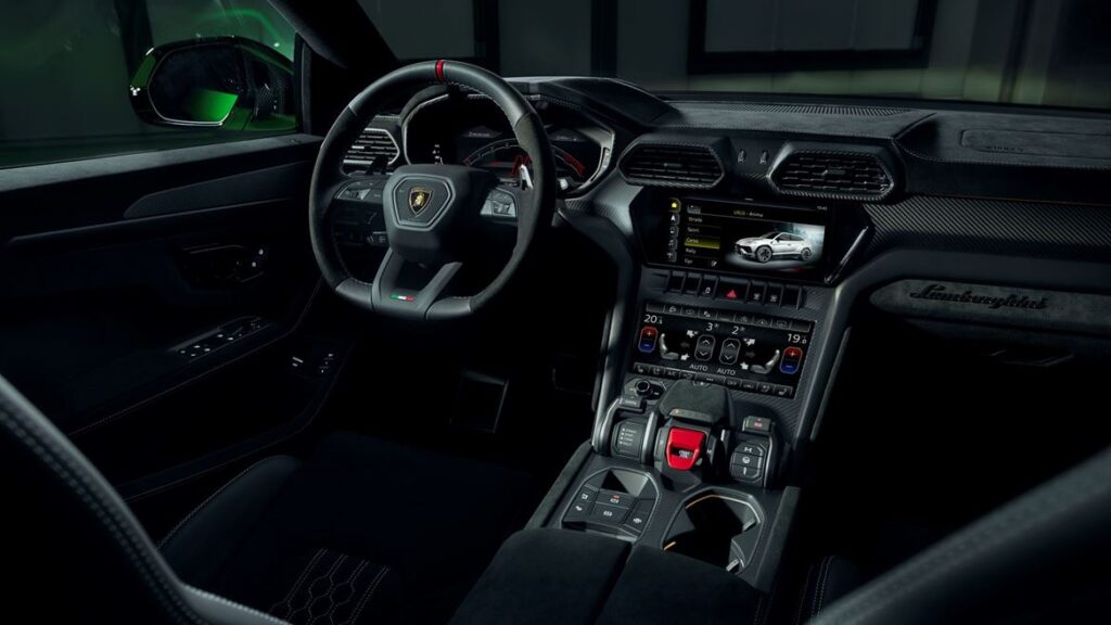 Lamborghini Urus interieur